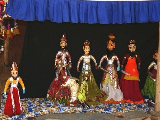 Puppet Show at Bhartiya Lok Kala Mandal